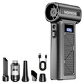 2 in 1 Portable Car Vacuum Cleaner Blower Turbo Fan Violent Jet Fan Blow And Suction Cleaning Blowing Tools Auto Dust Collector