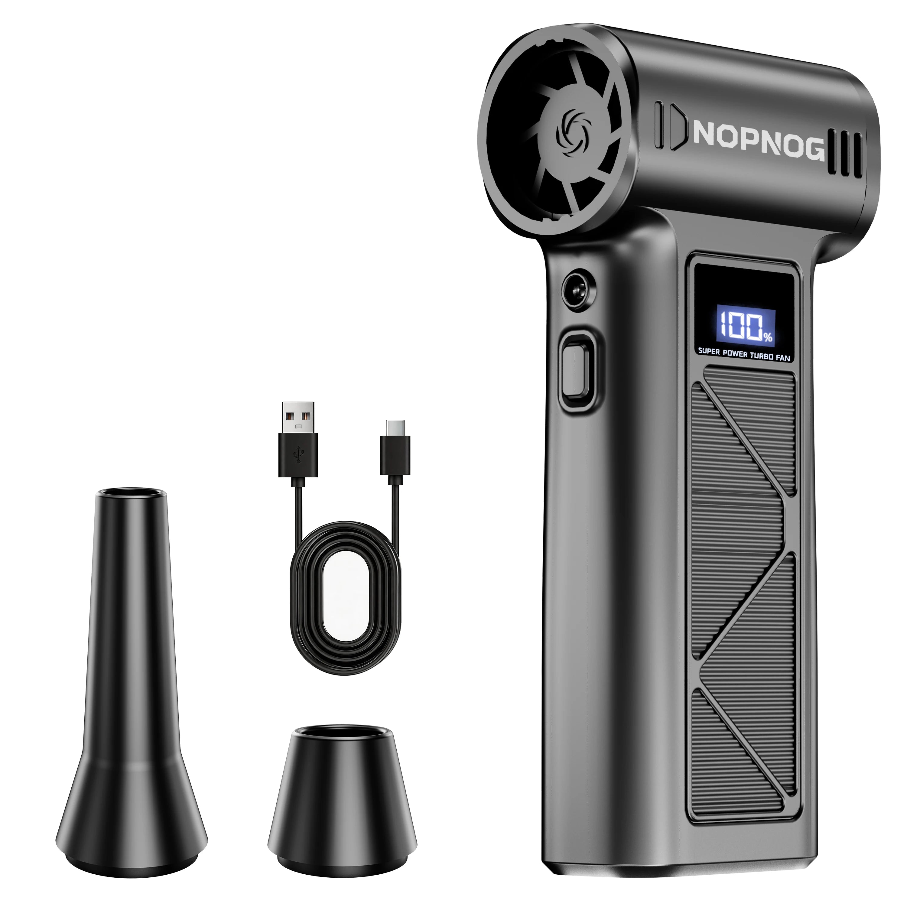 2 in 1 Portable Car Vacuum Cleaner Blower Turbo Fan Violent Jet Fan Blow And Suction Cleaning Blowing Tools Auto Dust Collector