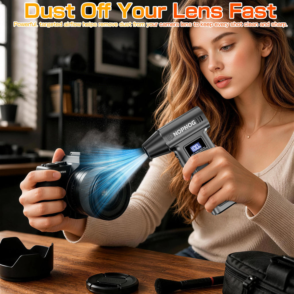 2 in 1 Portable Car Vacuum Cleaner Blower Turbo Fan Violent Jet Fan Blow And Suction Cleaning Blowing Tools Auto Dust Collector